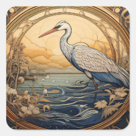 Heron Pegatina