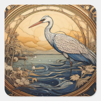 Heron Pegatina