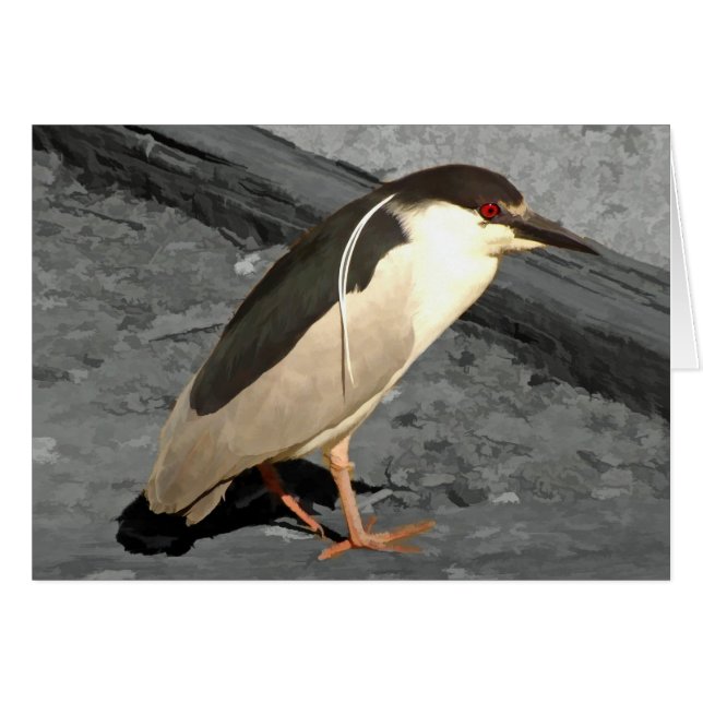 Heron - Tarjeta (Anverso (Horizontal))