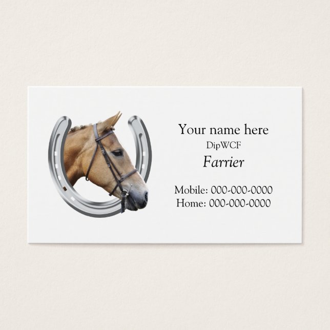 Herradura de plata con la cabeza de caballo dentro (Frente)