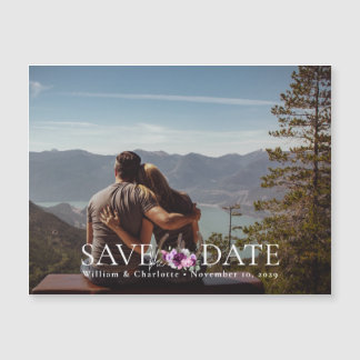 Herraduras florales Guardar la tarjeta magnética d