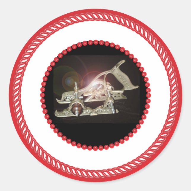 Herramienta Carpenter Pegatina Jesse Tree (Anverso)