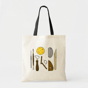 Herramientas de cerámica para la bolsa