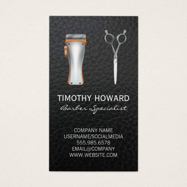 Herramientas de corte del pelo de la peluquería |  (Frente)