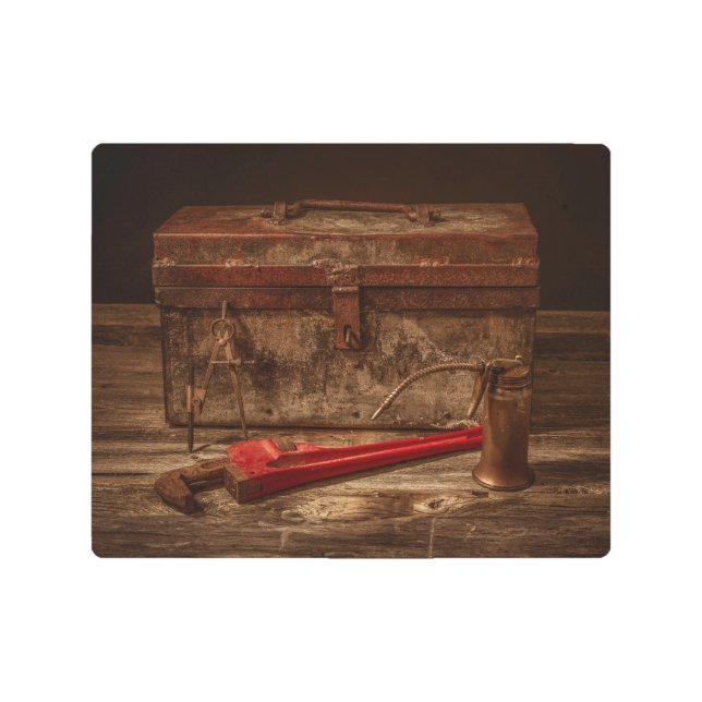 Herramientas de cosecha Impresión metálica (Anverso)