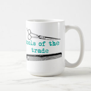 Herramientas de la taza comercial del estilista o