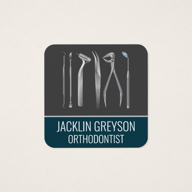 Herramientas dentales (Anverso)