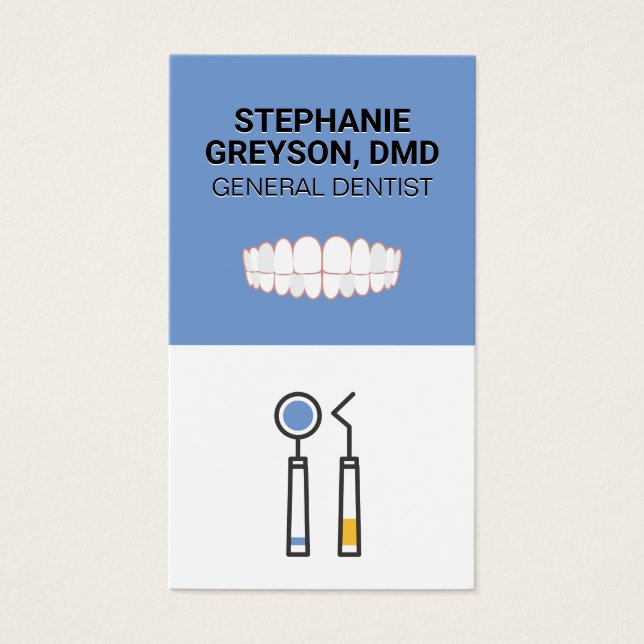 Herramientas dentales | Icono de los dientes (Frente)