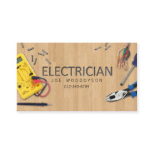 Herramientas eléctricas para tarjetas de visita de