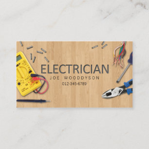 Herramientas eléctricas para tarjetas de visita de