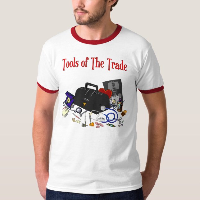 Herramientas médicas de la camiseta comercial (Anverso)