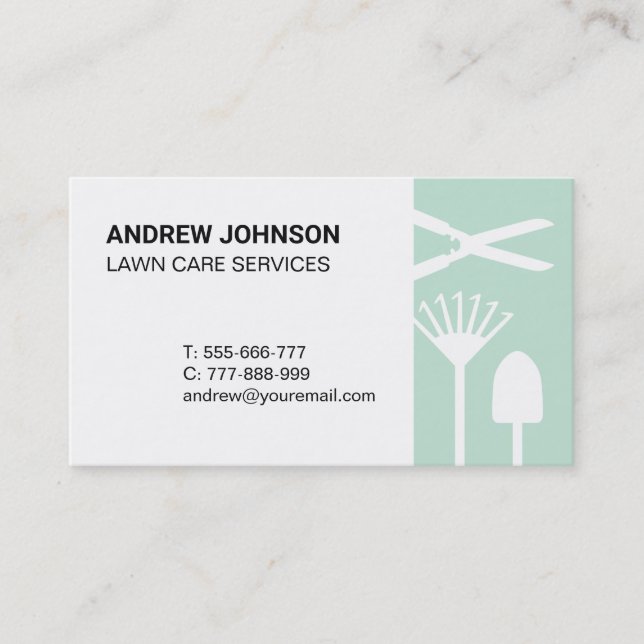 Herramientas modernas de siembra Tarjeta de presen (Anverso)