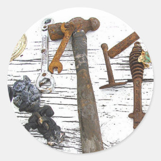 Herramientas Pegatina de redondeo