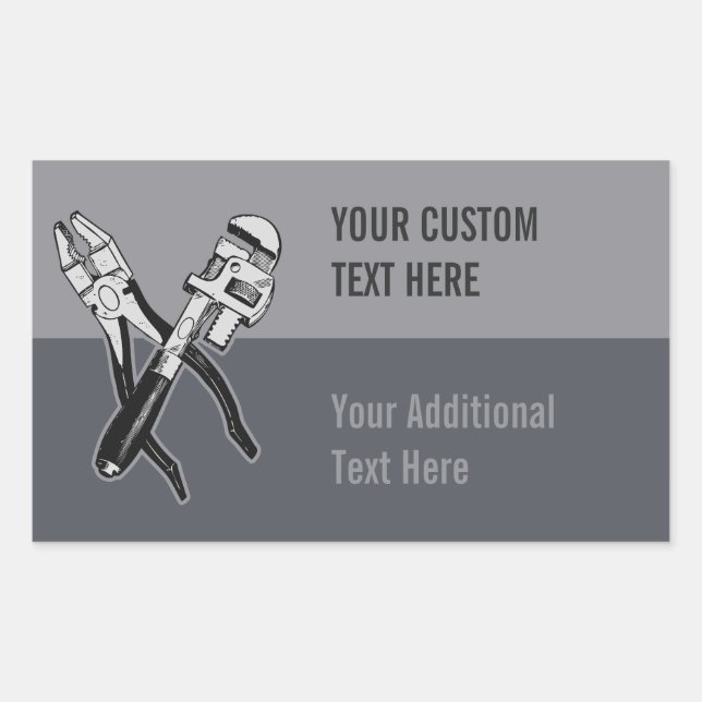 HERRAMIENTAS pegatinas personalizados (Anverso)