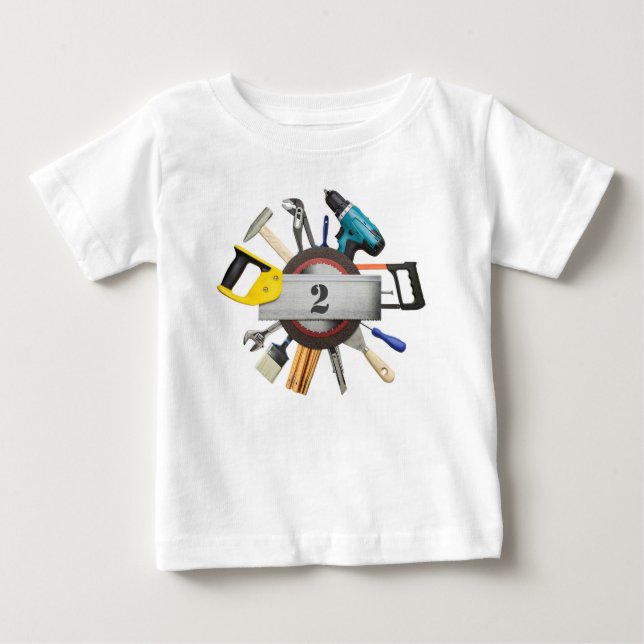 Herramientas personalizadas Camisa de cumpleaños (Anverso)