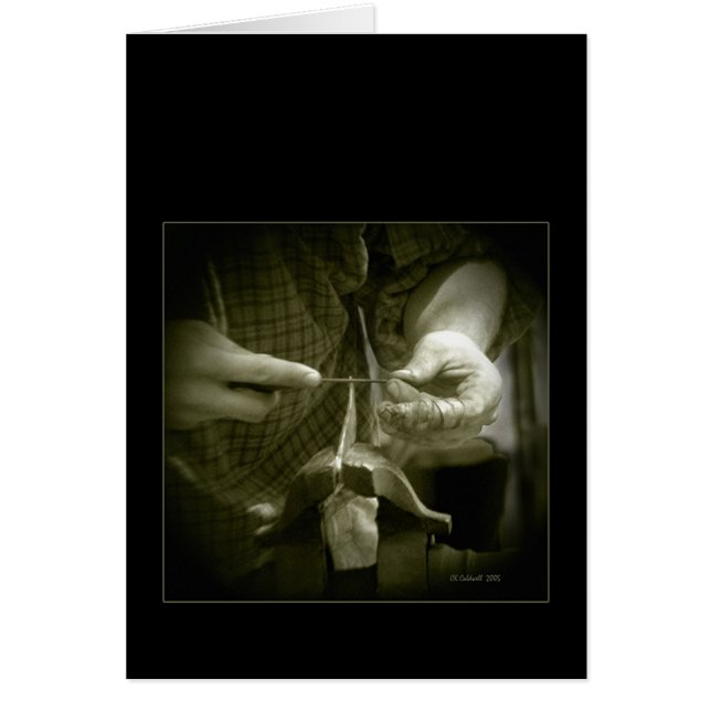 Herrero en el trabajo (Frente)