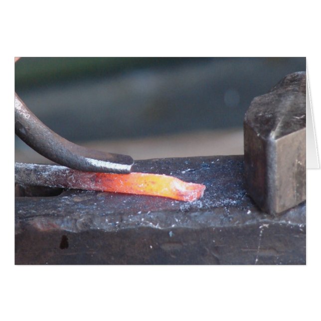 Herrero en el trabajo (Anverso (Horizontal))