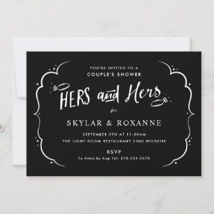 Hers y sus parejas gay duchan la invitación