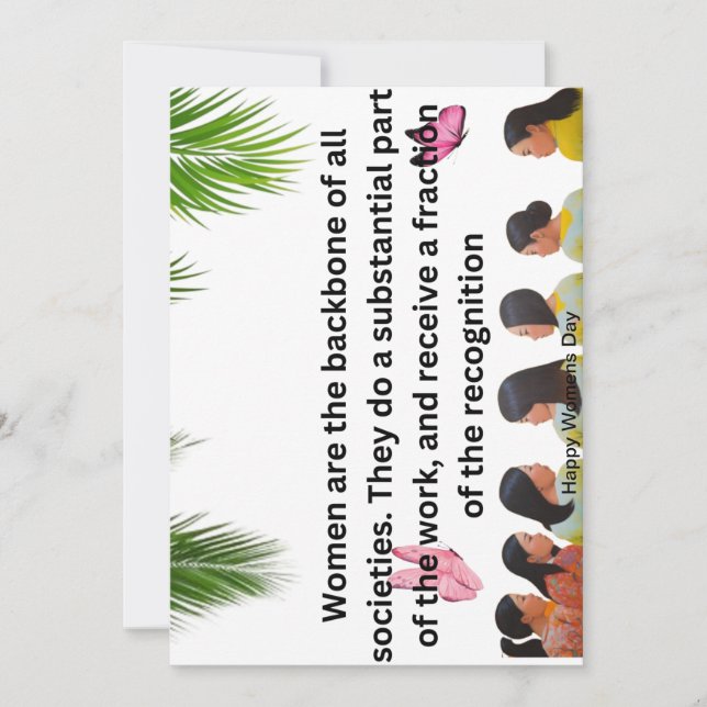 HerStory: Tarjeta de saludo del Día Internacional  (Anverso)