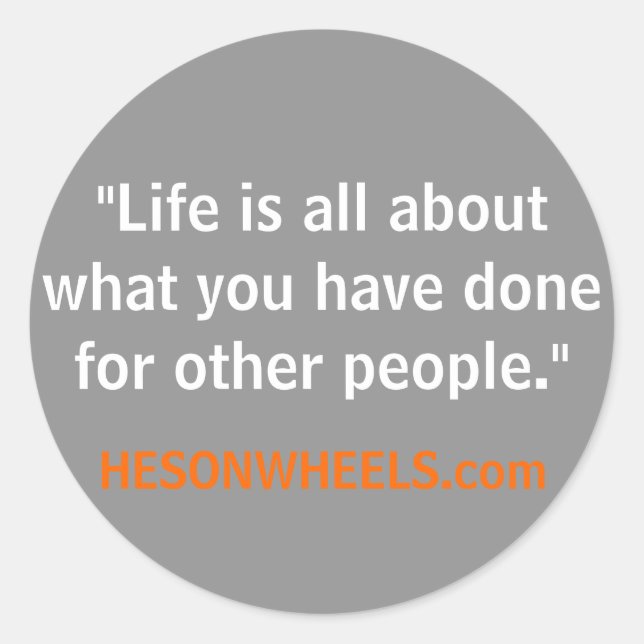 HESONWHEELS Cita Pegatinas sin recordar (Anverso)