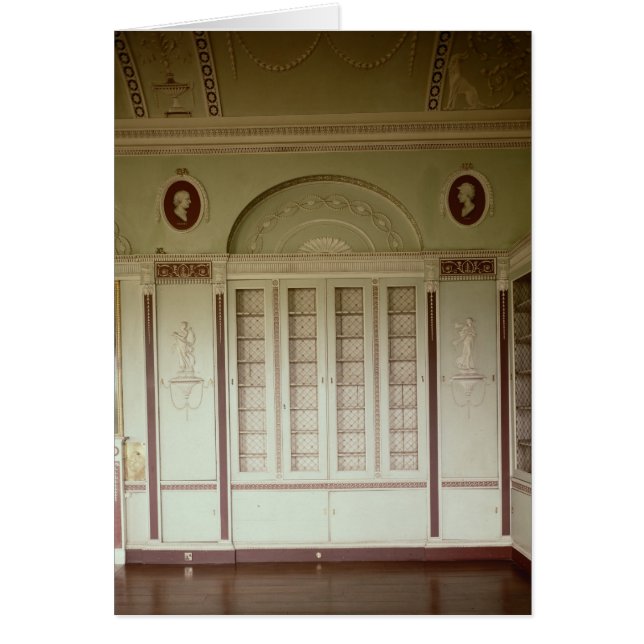 Heveningham Pasillo, Suffolk: biblioteca, 1778-80 (Frente)