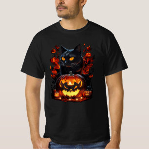 Hex, la camiseta de gato negro de Halloween