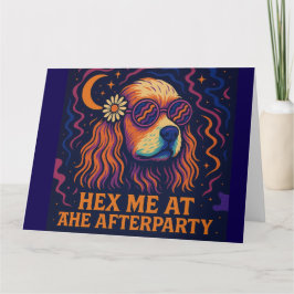 Hex Me en la tarjeta de cumpleaños de la fiesta po