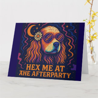 Hex Me en la tarjeta de cumpleaños de la fiesta po