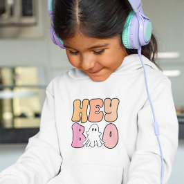 Hey Boo Niños Cuidan Halloween Caodie Sudadera