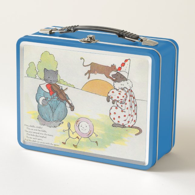 Hey Diddle Diddle El Gato y la rima de los fideos (Anverso)