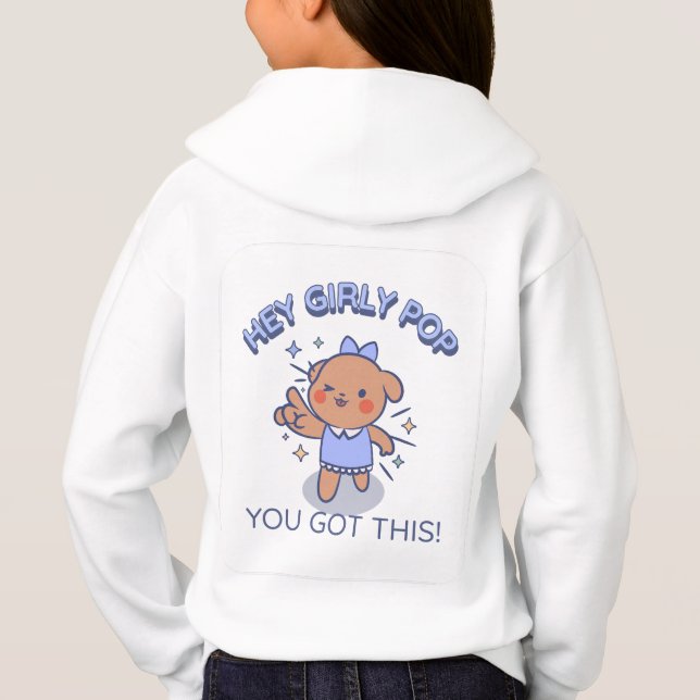 Hey Girly Pop Hoodie (Reverso)