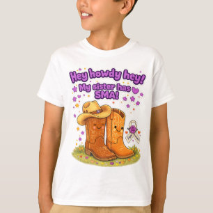 ¡Hey Howdy Hey! Mi hermana tiene EMA! Camiseta