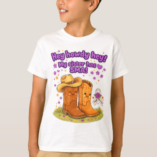 ¡Hey Howdy Hey! Mi hermana tiene EMA! Camiseta