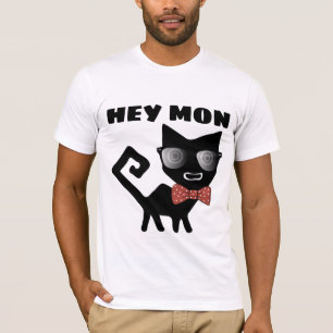 HEY MON, camisetas CAT de GUAY JAMAICAN, divertida