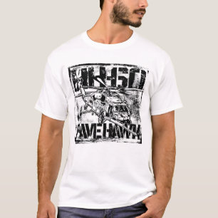 HH-60 Camiseta básica de camiseta de halcón para h