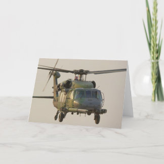 HH-60G pavimentan la tarjeta de felicitación del