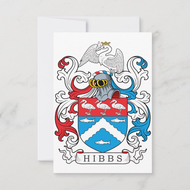 Hibbs Family Crest (Anverso)