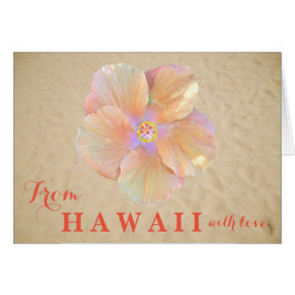 Hibiscus De Hawai Con Amor Flor Tropical