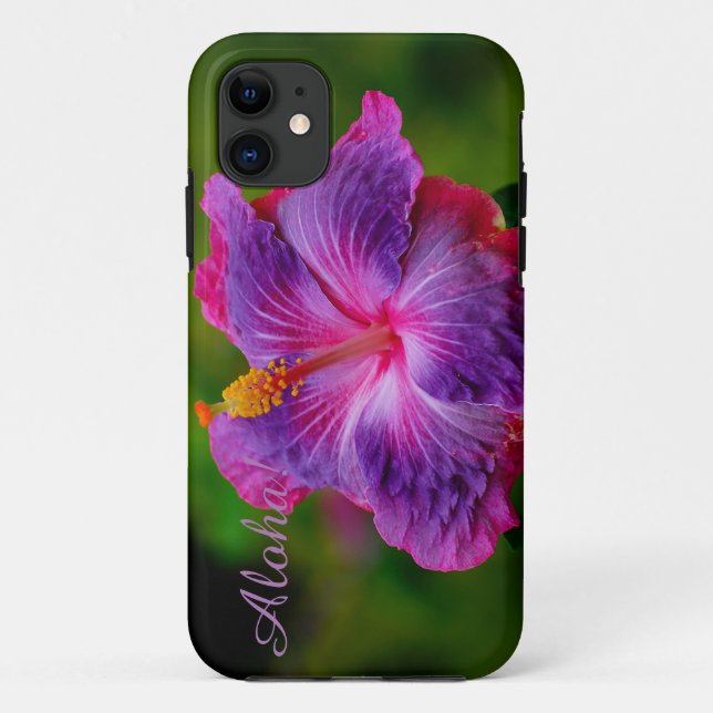 Hibiscus Flower iPhone 5 Funda apenas ahí (Reverso)