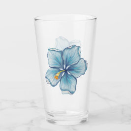 Hibiscus & lace TURQUOISE