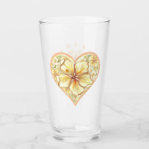 Hibiscus & lace YELLOW