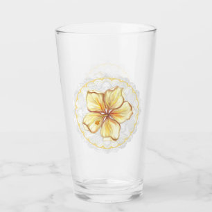 Hibiscus & lace YELLOW