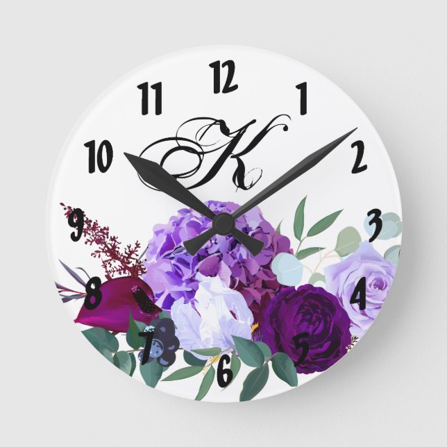 Hibiscus personalizado de la lavadora del reloj de (Anverso)