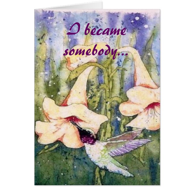 Hice alguien con el amor de usted (Frente)