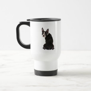 Hice hago que taza del viaje del perro de Boston