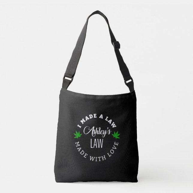 Hice un bolso de travesía de la ley (Anverso)