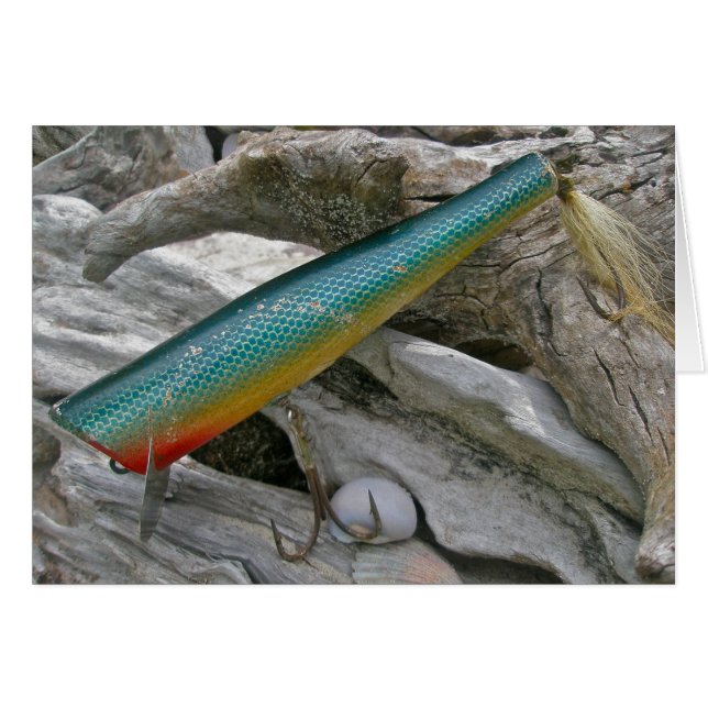 Hickey Do Beachcomber Vintage Fishing Lure Series (Anverso (Horizontal))