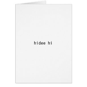 Hidee hola