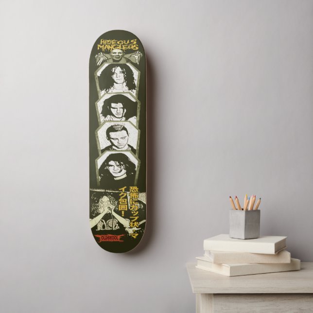Hideous Mangleus Skateboard #1 (Arte de la pared)