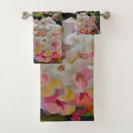 Hidrangea Blossom Arte Floral Decorativo Rosa